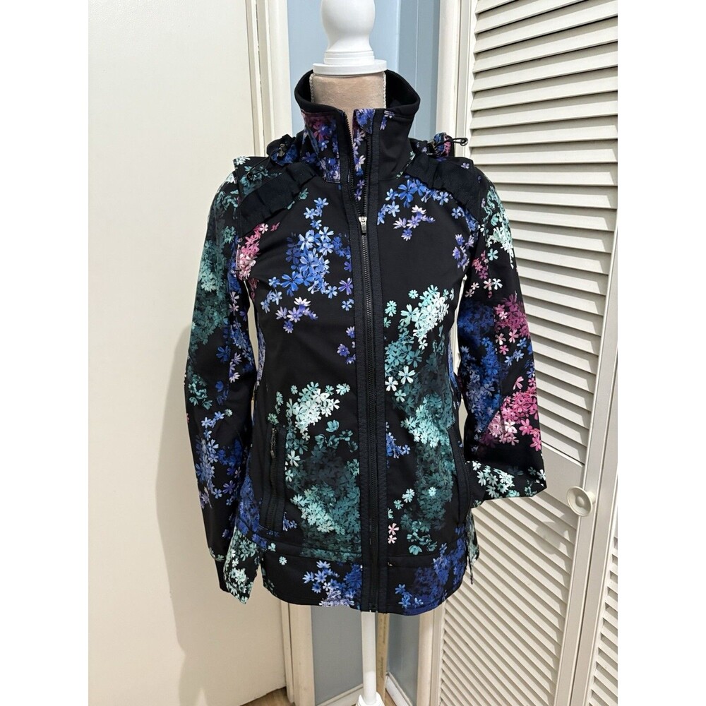 Lululemon Rare Retired Print Run Bandit Jacket Petal Pop Multi Women's Size 4 XS